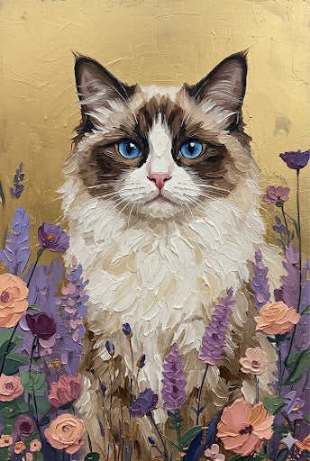 Cat after portrait transformation