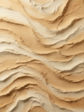 Sunbaked Sand Abstract Textured Art Print