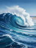 Ocean Wave Photography Art Print