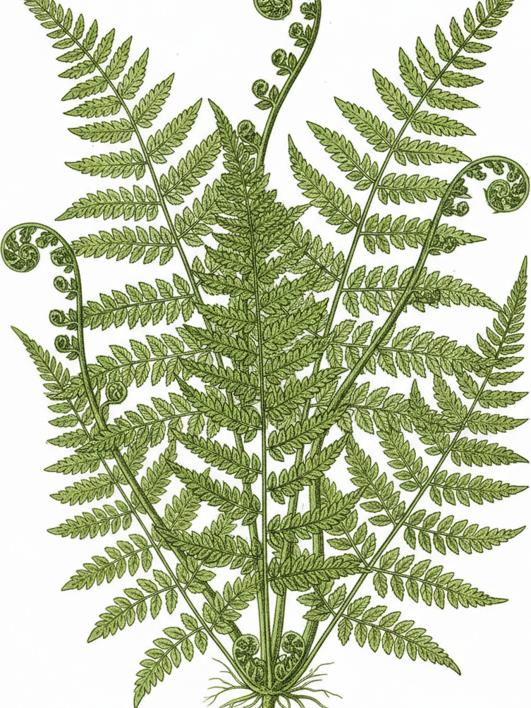 Botanical Fern Print Art Print