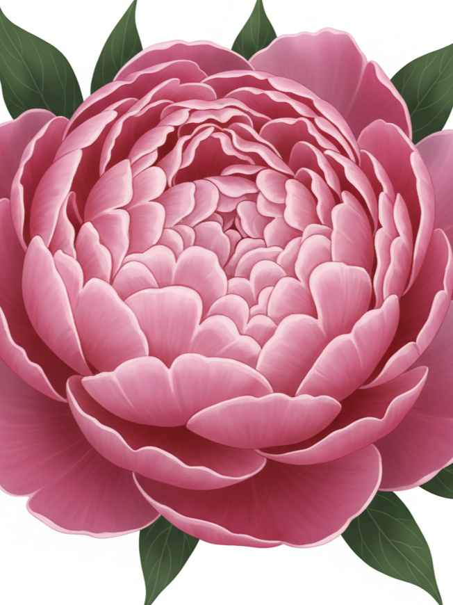 Peony Bloom Close-up Art Print