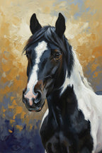 Custom Textured Horse Portrait