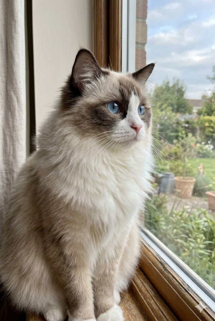 Cat before portrait transformation