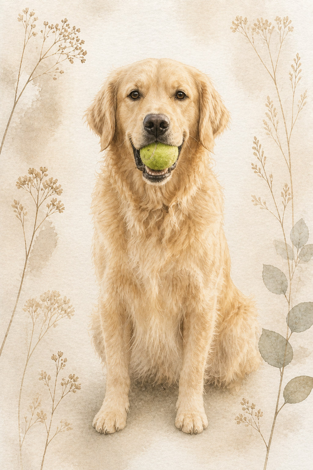 Example printed portrait in this style