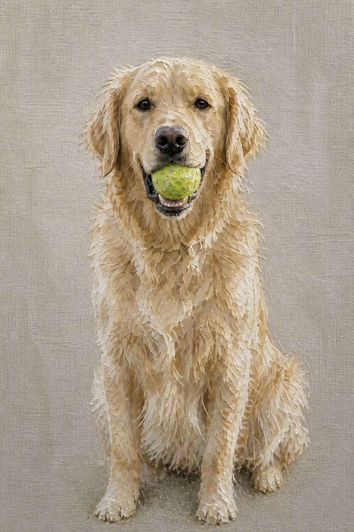 Pet transformed into this portrait style
